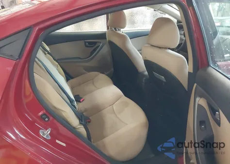 2013 Hyundai Elantra Gls из США, поврежденный, VIN KMHDH4AE1DU951443